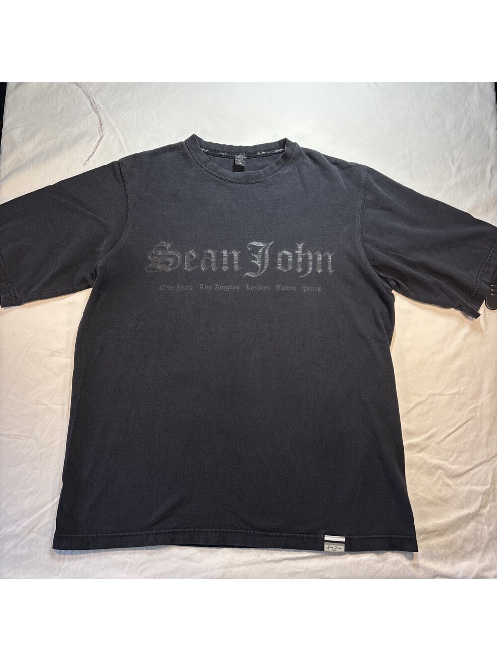 Sean John Y2K Men’s L Tee Shirt year 2000 Vintage